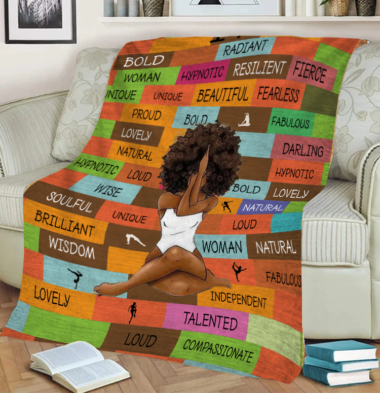 I Am Bold | Fleece Blanket