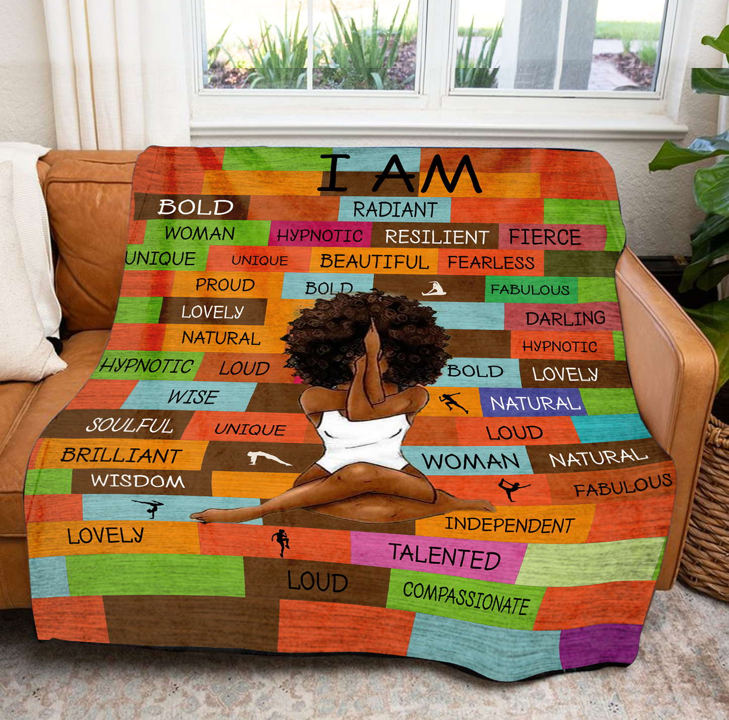 I Am Bold | Fleece Blanket
