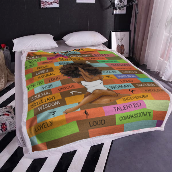 I Am Bold | Fleece Blanket