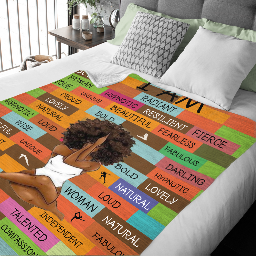 I Am Bold | Fleece Blanket